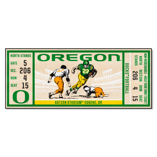 University of Oregon Ticket Runner - Logo Brands - Flyclothing LLC