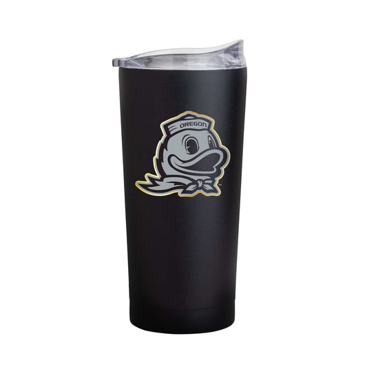 Oregon Black 20oz Foil Powder Coat Tumbler - Logo Brands - Flyclothing LLC