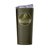 Oregon 20oz Badge Powder Coat Tumbler