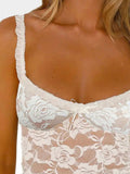 Bow Lace Cami - Trendsi - Flyclothing LLC