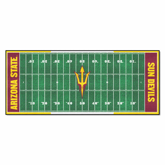 Arizona State Sun Devils Field Runner Mat - 30in. x 72in., Pitchfork Logo - Arizona State