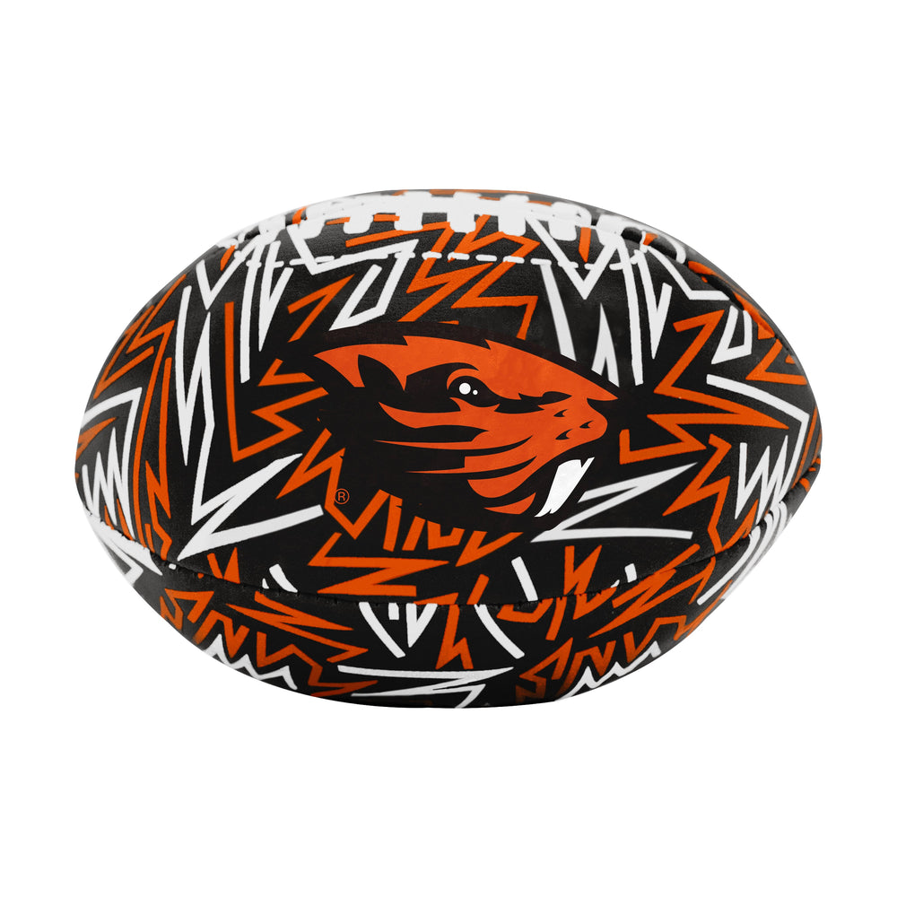 Oregon State Micro Graffiti Soft Football