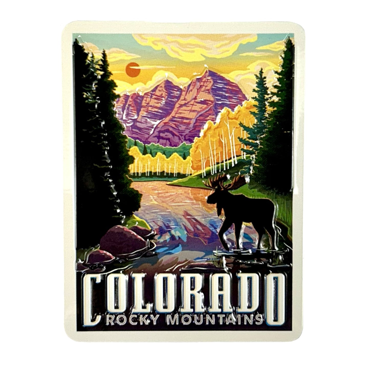 Rockmount Ranch Wear Colorado Moose Magnet - Rockmount Clothing - Flyclothing LLC