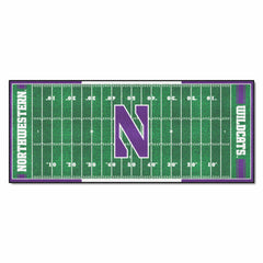 Northwestern Wildcats Field Runner Mat - 30in. x 72in. - Northwestern