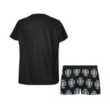 Baha Ranch Southwestern Cross Women's Western Top and Short Pajama Set