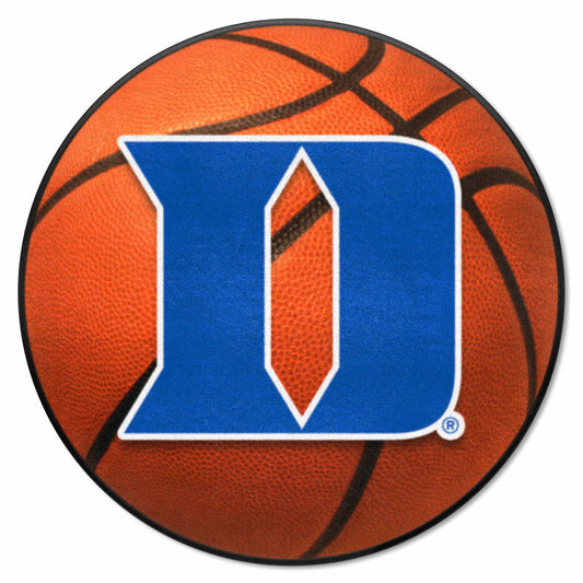Duke Blue Devils Basketball Rug - 27in. Diameter, D Logo - Duke