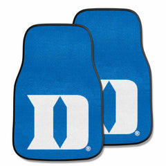 Duke Blue Devils Front Carpet Car Mat Set - 2 Pieces, D Logo - Duke