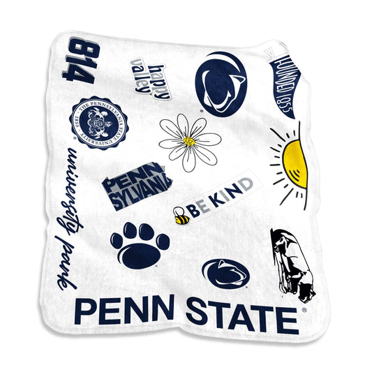 Penn State Native Raschel Throw - Logo Brands - Flyclothing LLC