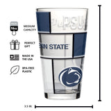 Penn State 16oz Quilted Stained Pint Glass