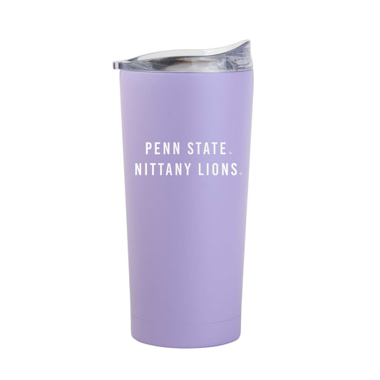 Penn State Wordmark 20oz Tonal Lavender Powder Coat Tumbler - Logo Brands - Flyclothing LLC
