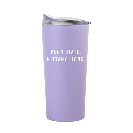 Penn State Wordmark 20oz Tonal Lavender Powder Coat Tumbler - Logo Brands - Flyclothing LLC