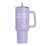 Penn State Wordmark 40oz Tonal Lavender Powder Coat Tumbler