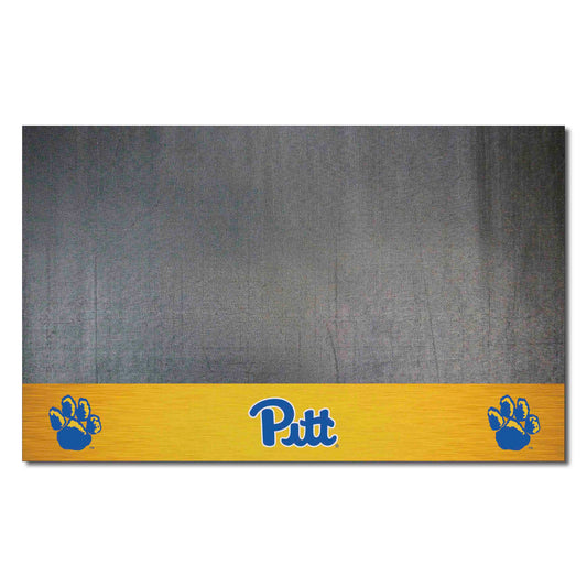Pitt Panthers Vinyl Grill Mat - 26in. x 42in. - Pitt