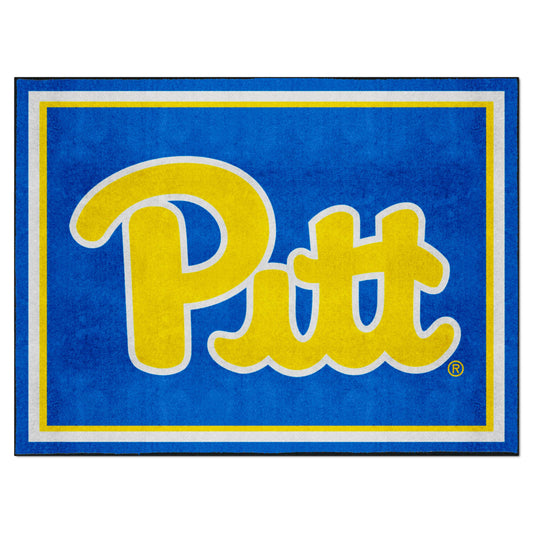 Pitt Panthers 8ft. x 10 ft. Plush Area Rug - Pitt