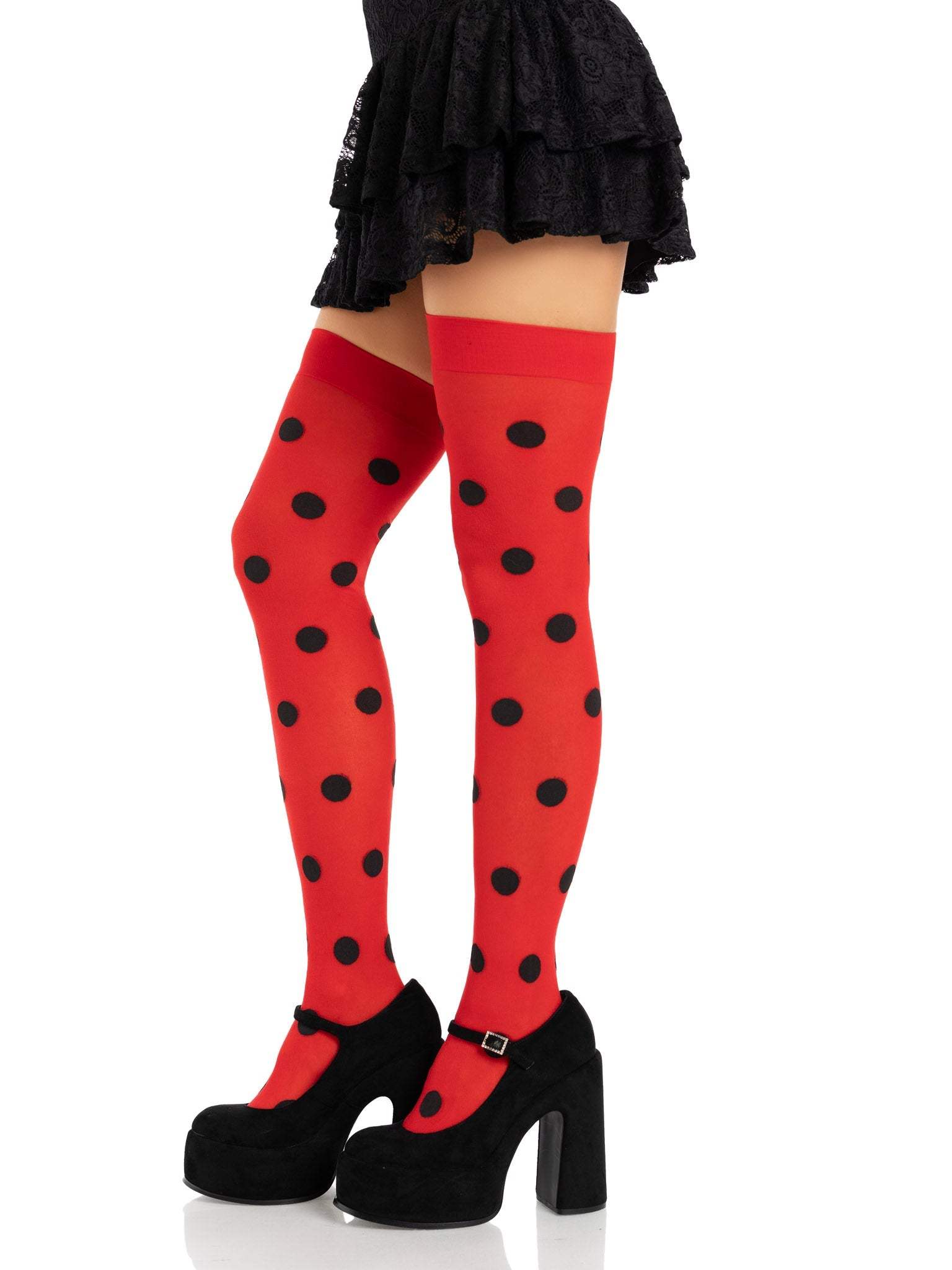Dotty Thigh Highs