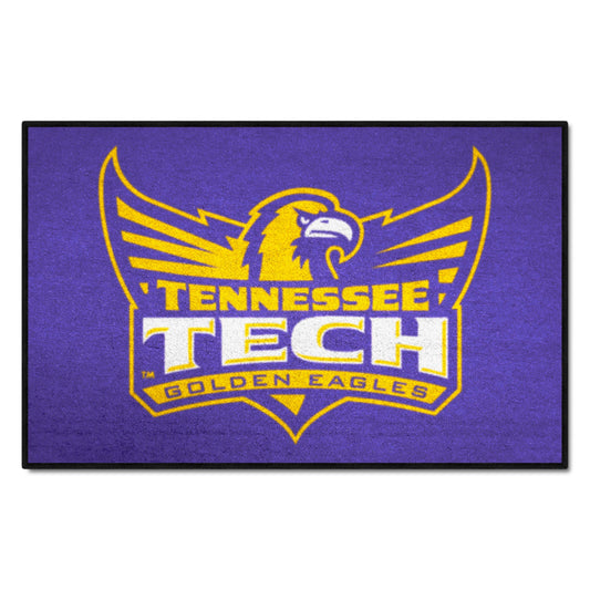 Tennessee Tech Golden Eagles Starter Mat Accent Rug - 19in. x 30in.