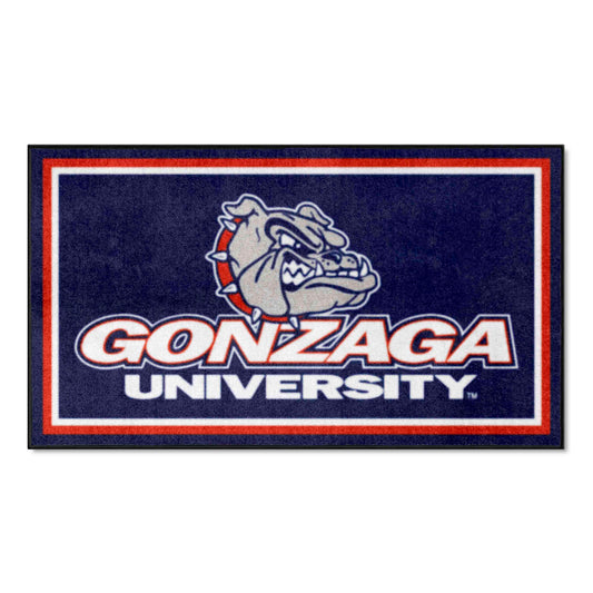 Gonzaga Bulldogs 3ft. x 5ft. Plush Area Rug - Gonzaga