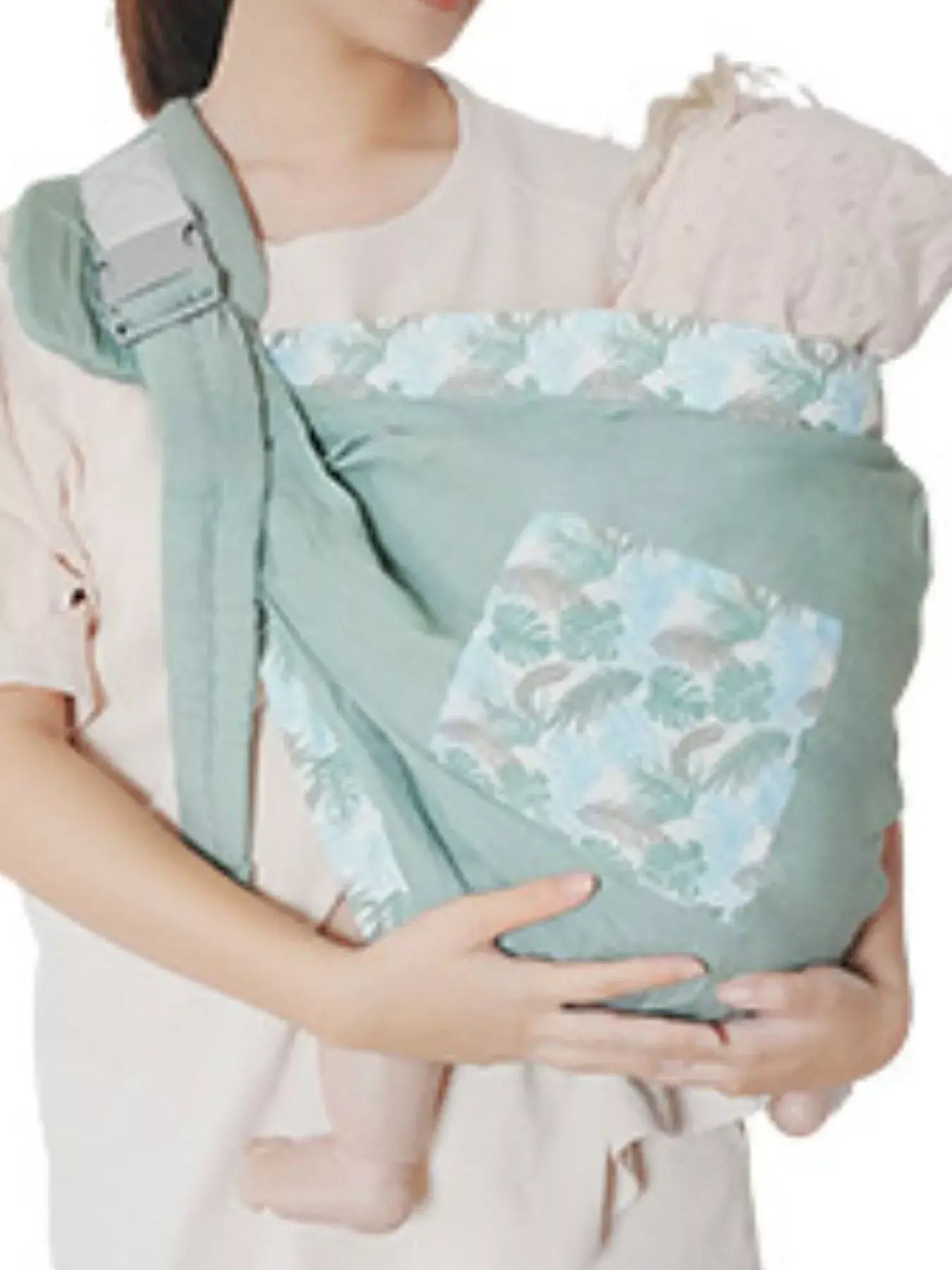 Ergonomic Leaf Print Adjustable Baby Sling - Trendsi - Flyclothing LLC