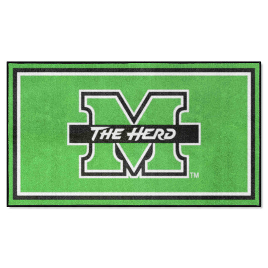 Marshall Thundering Herd 3ft. x 5ft. Plush Area Rug - Marshall