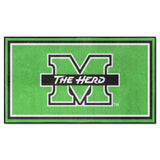 Marshall Thundering Herd 3ft. x 5ft. Plush Area Rug - Marshall