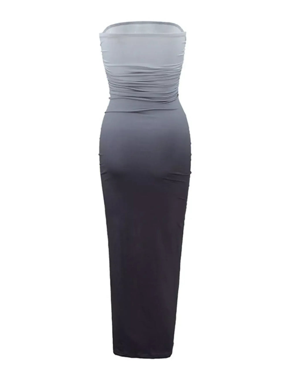 Gradient Tube Bodycon Midi Dress - Trendsi - Flyclothing LLC