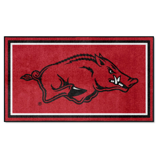 Arkansas Razorbacks 3ft. x 5ft. Plush Area Rug - Arkansas