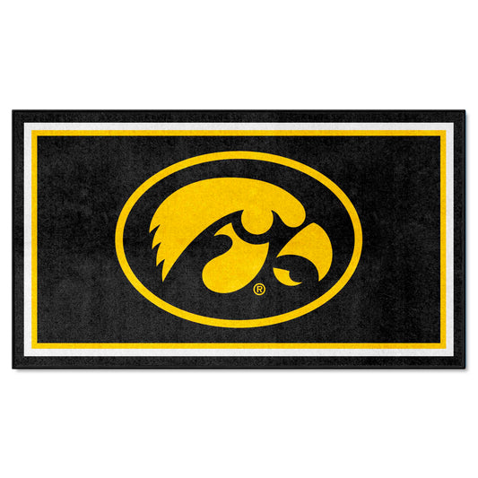 Iowa Hawkeyes 3ft. x 5ft. Plush Area Rug - Iowa