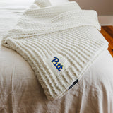 Pittsburgh Cable Knit Throw 50x60