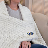 Pittsburgh Cable Knit Throw 50x60
