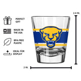 Pittsburgh 2oz Stripe Shot Glass - Logo Brands - Flyclothing LLC