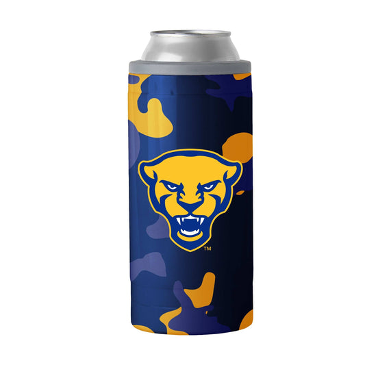 Pittsburgh 12oz Camo Swagger Slim Can Coolie - Logo Brands - Flyclothing LLC
