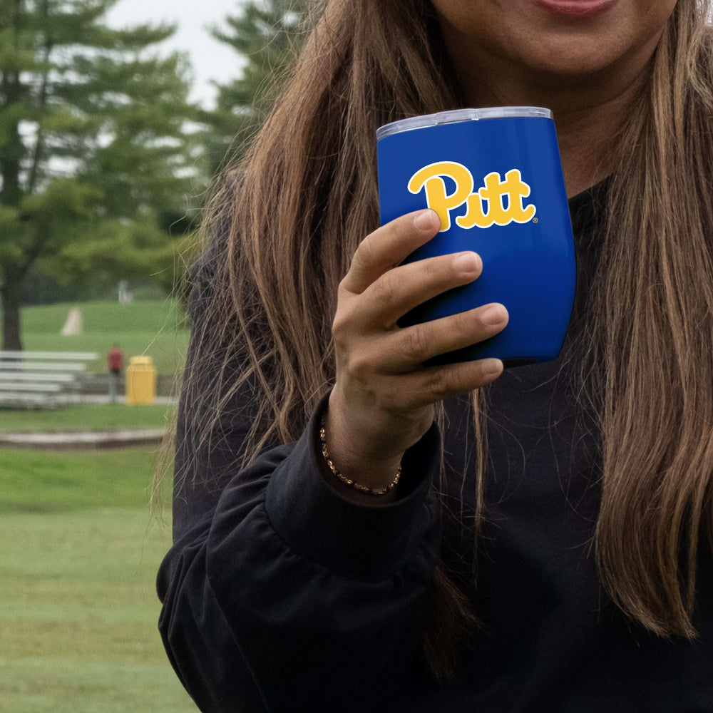 Pittsburgh Gameday 16oz Curved Beverage Tumbler - Logo Brands - Flyclothing LLC