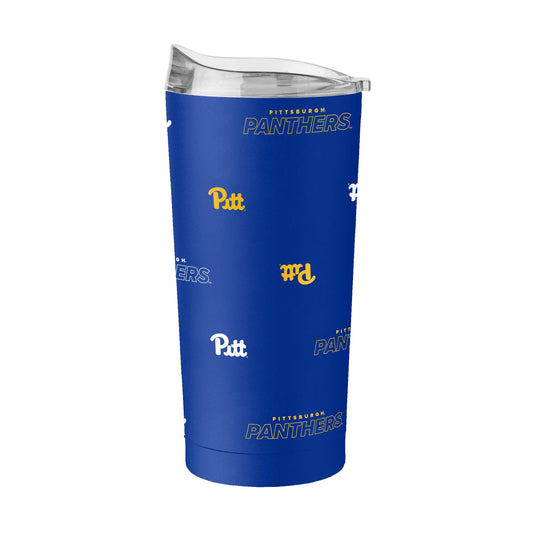 Pittsburgh 20oz Step And Repeat Powder Coat Tumbler - Logo Brands - Flyclothing LLC