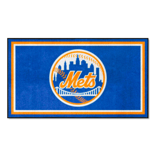 New York Mets 3ft. x 5ft. Plush Area Rug - New York Mets