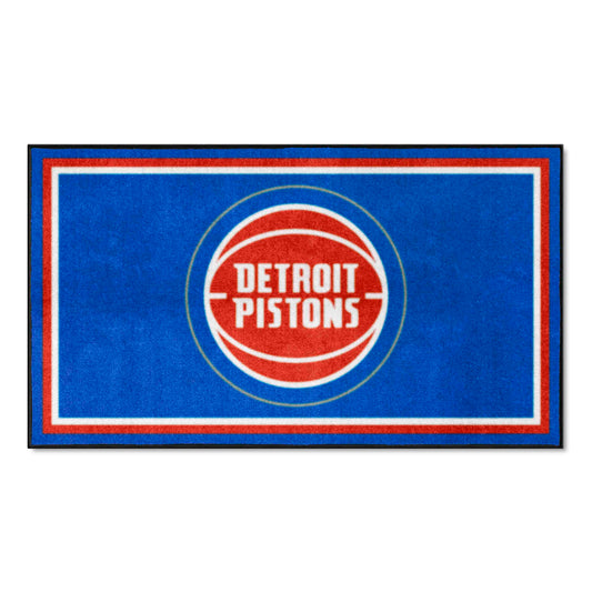 Detroit Pistons 3ft. x 5ft. Plush Area Rug - Detroit Pistons