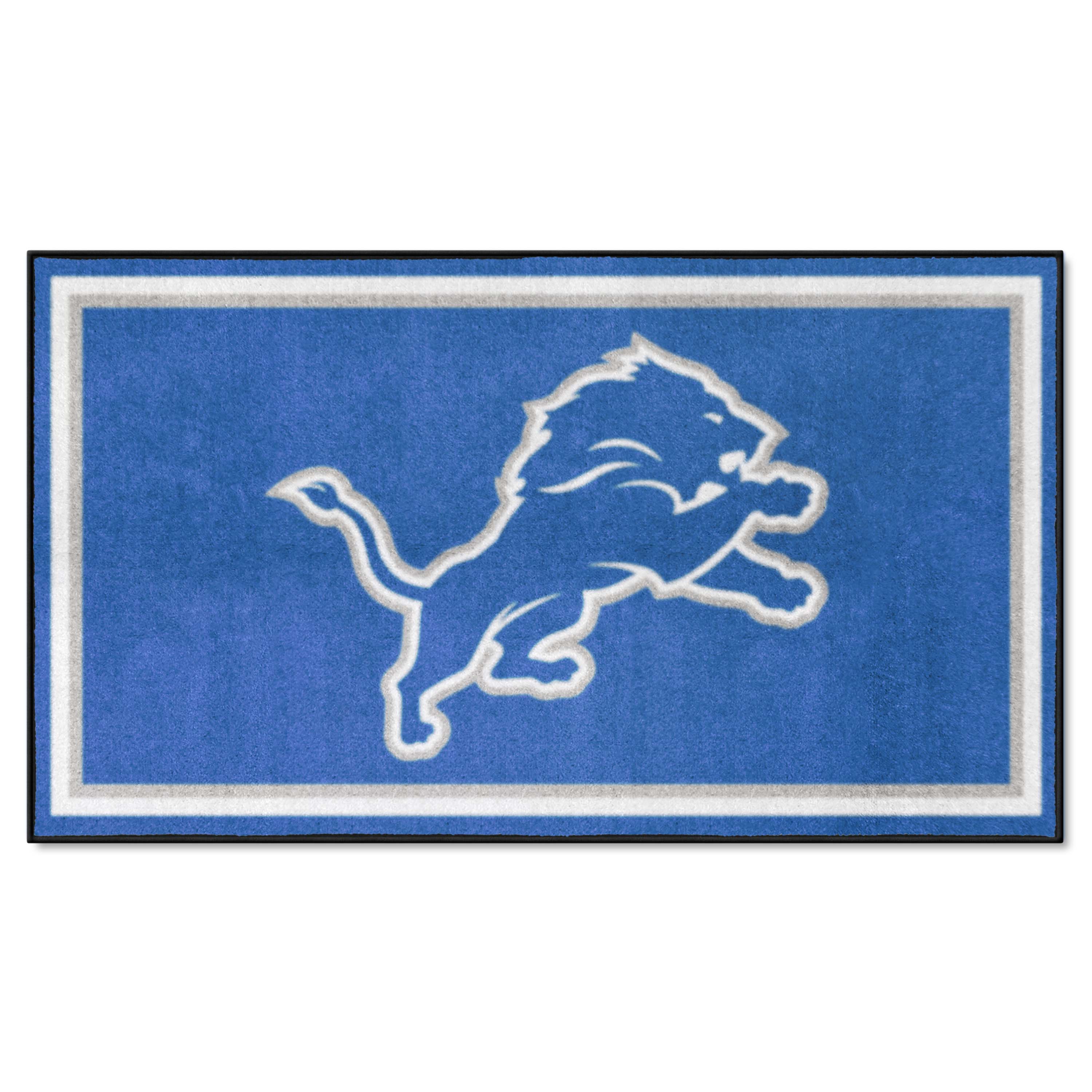 Detroit Lions 3ft. x 5ft. Plush Area Rug - Detroit Lions