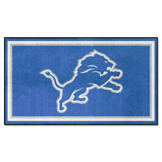 Detroit Lions 3ft. x 5ft. Plush Area Rug - Detroit Lions