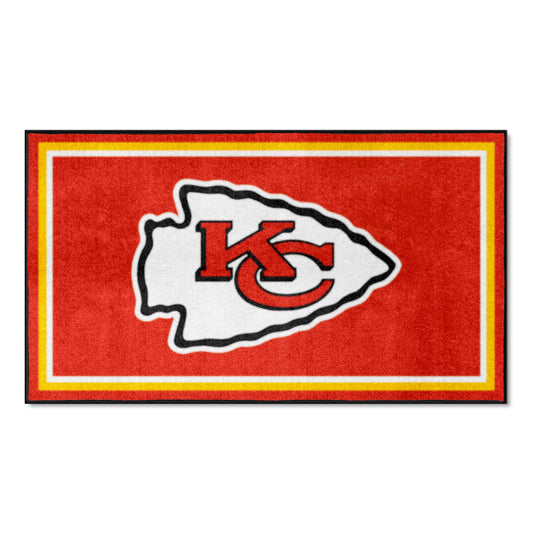 Kansas City Chiefs 3ft. x 5ft. Plush Area Rug - Kansas City Chiefs