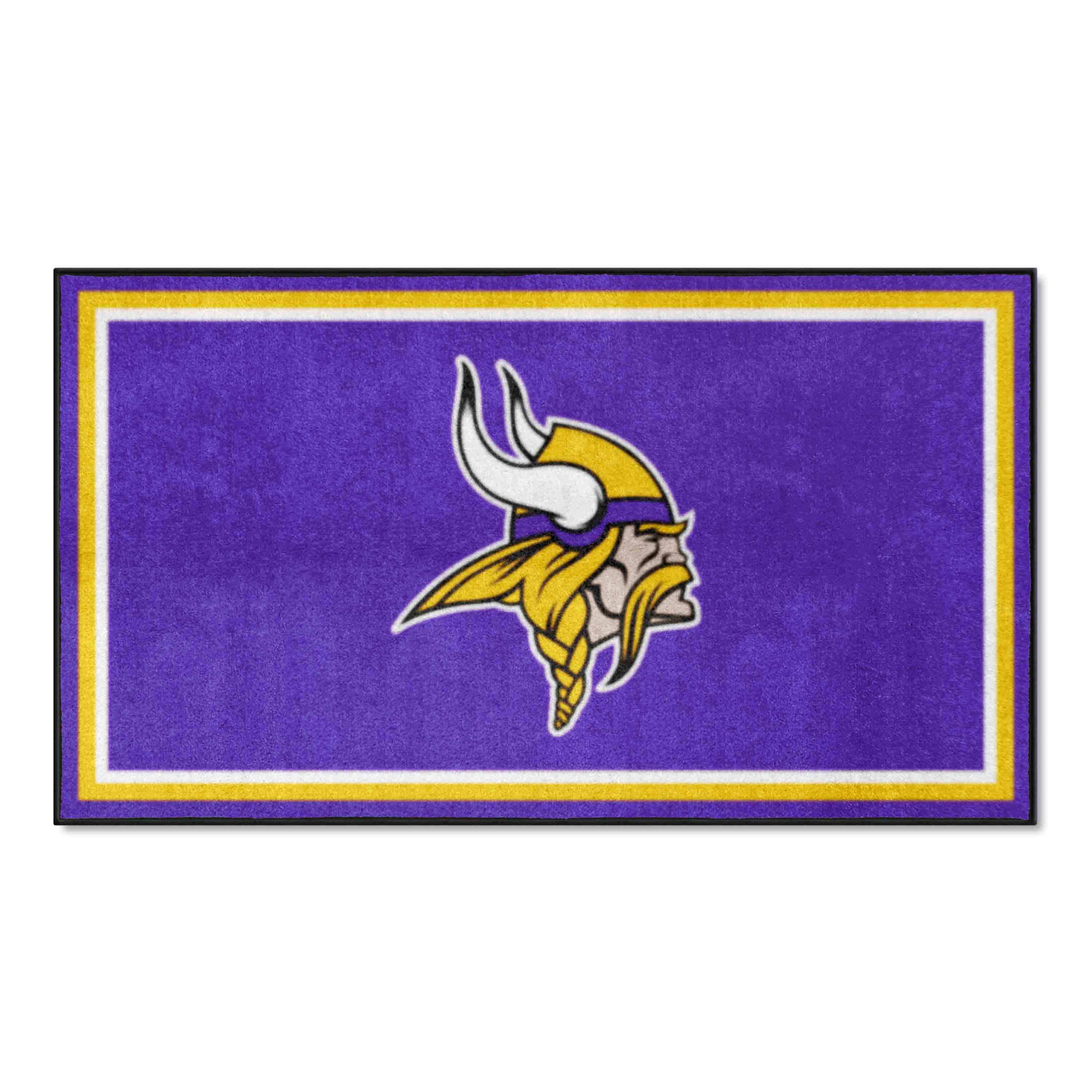 Minnesota Vikings 3ft. x 5ft. Plush Area Rug
