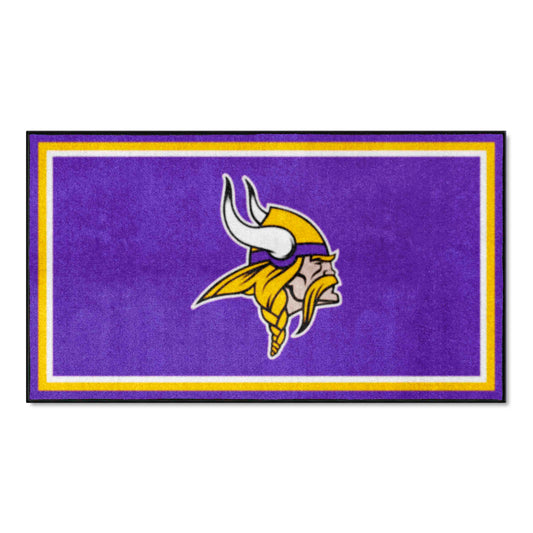 Minnesota Vikings 3ft. x 5ft. Plush Area Rug