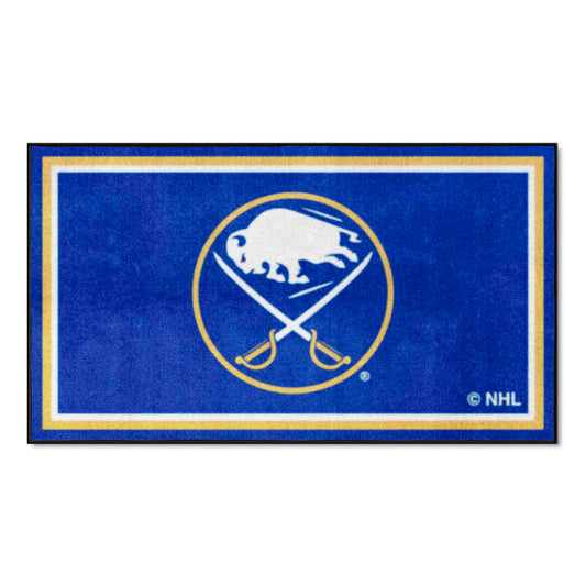 Buffalo Sabres 3ft. x 5ft. Plush Area Rug - Buffalo Sabres