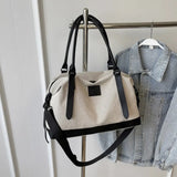 Contrast Travel Bag - Trendsi - Flyclothing LLC