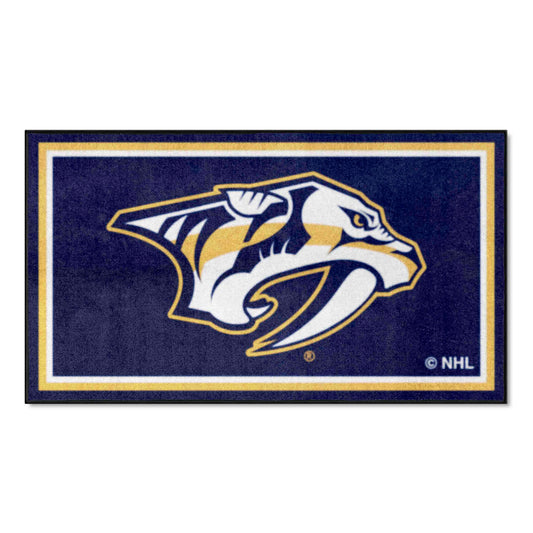 Nashville Predators 3ft. x 5ft. Plush Area Rug - Nashville Predators