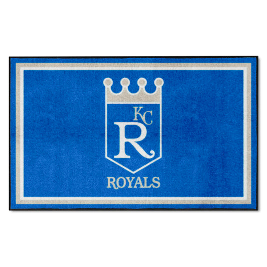 Kansas City Royals 4ft. x 6ft. Plush Area Rug1969 - Kansas City Royals