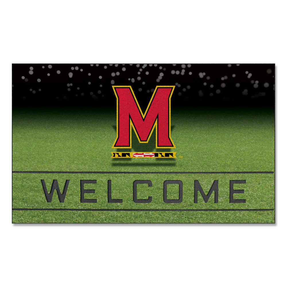 Maryland Terrapins Rubber Door Mat - 18in. x 30in. - Maryland