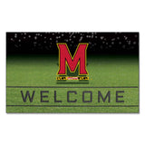 Maryland Terrapins Rubber Door Mat - 18in. x 30in. - Maryland