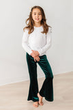 Hunter Green Velvet Bells - Mila & Rose ®