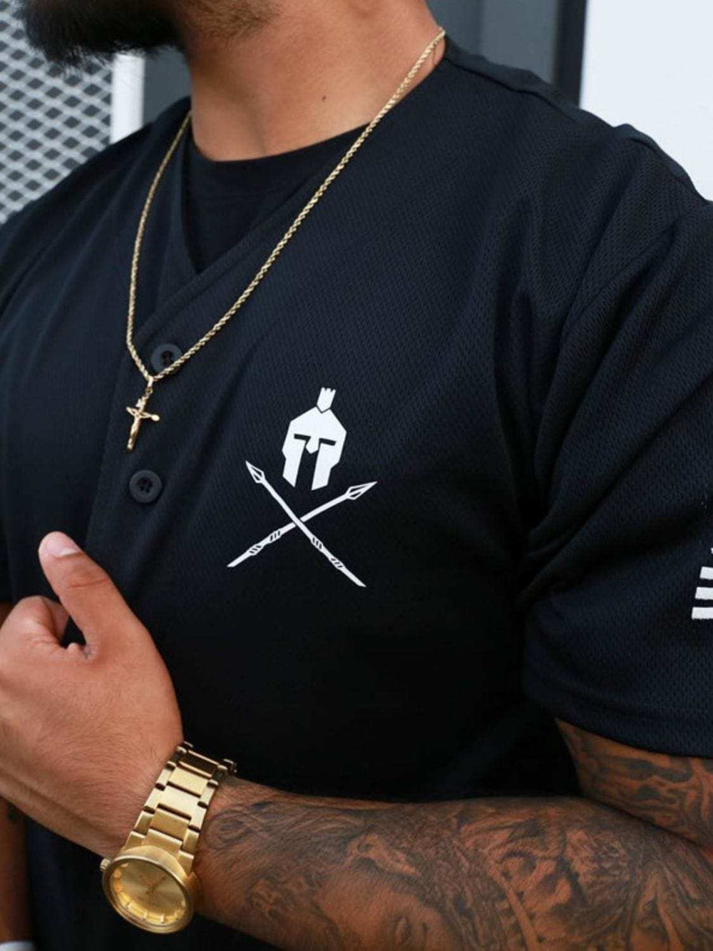 Men's Graphic Button Down Short Sleeve Top - Trendsi - Flyclothing LLC