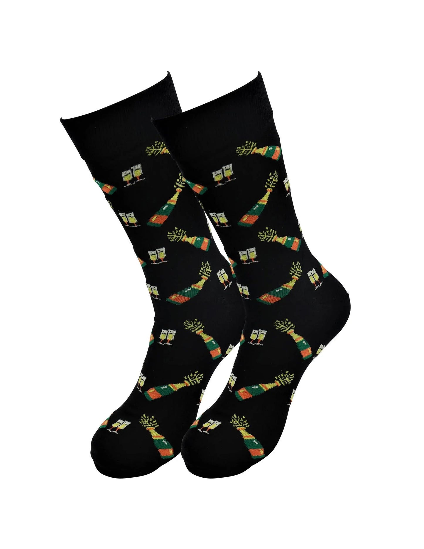 Champagne Socks - Comfy Cotton for Men & Women - Real Sic - Flyclothing LLC