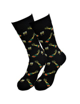 Champagne Socks - Comfy Cotton for Men & Women - Real Sic - Flyclothing LLC